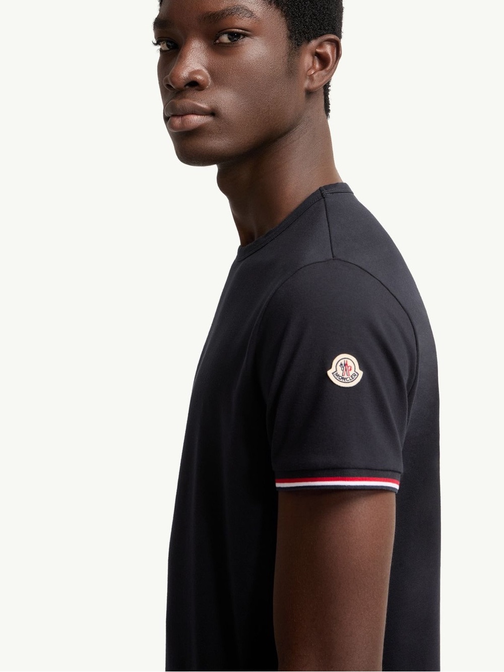 Moncler navy cotton t-shirt